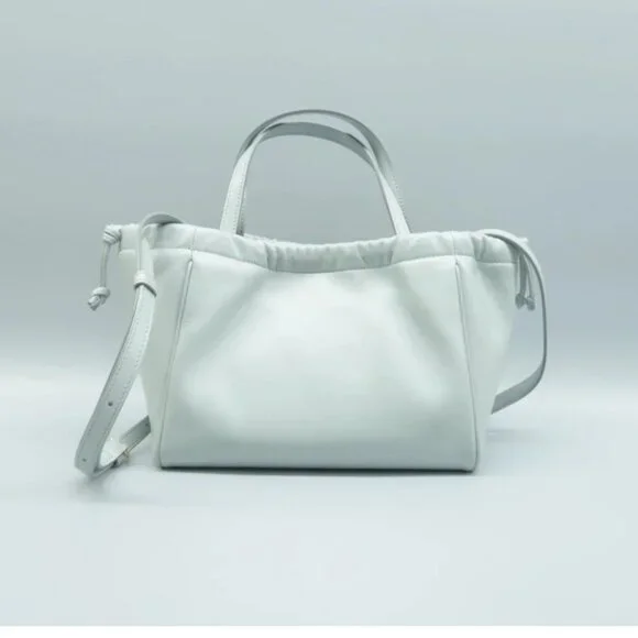 100% Authentic CELINE Blue Leather Satchel - Picture 2 of 12